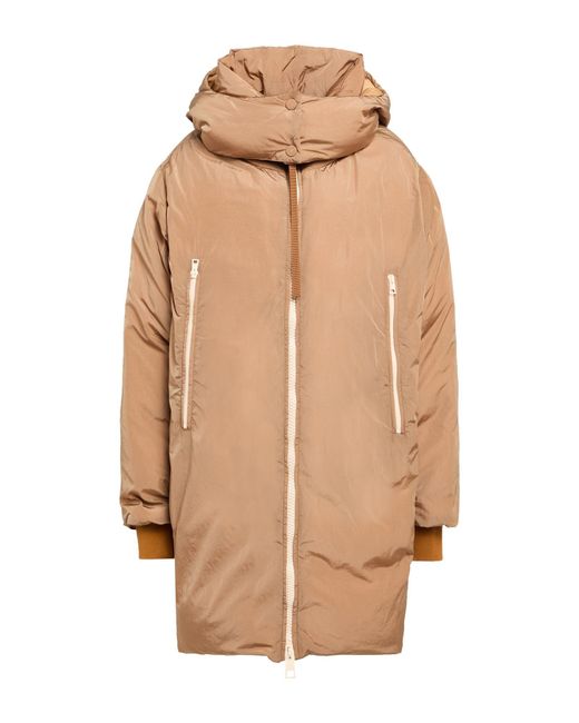 Alysi Natural Camel Puffer Polyamide, Cotton, Elastane, Polyester