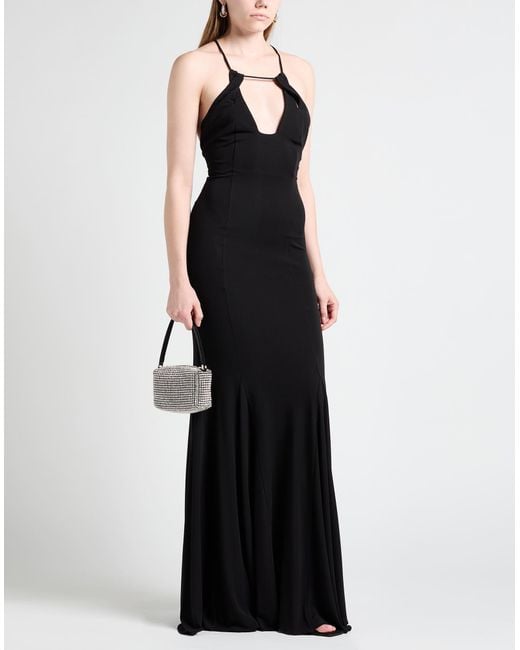 FELEPPA Black Maxi Dress Polyester, Elastane