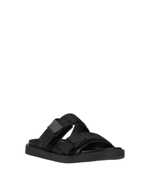 Emporio Armani Sandals in Black for Men Lyst UK