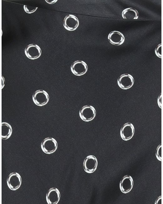 MSGM Gray Maxi Skirt Viscose