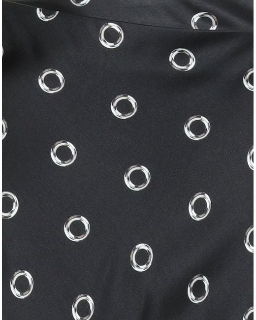 MSGM Gray Maxi Skirt Viscose