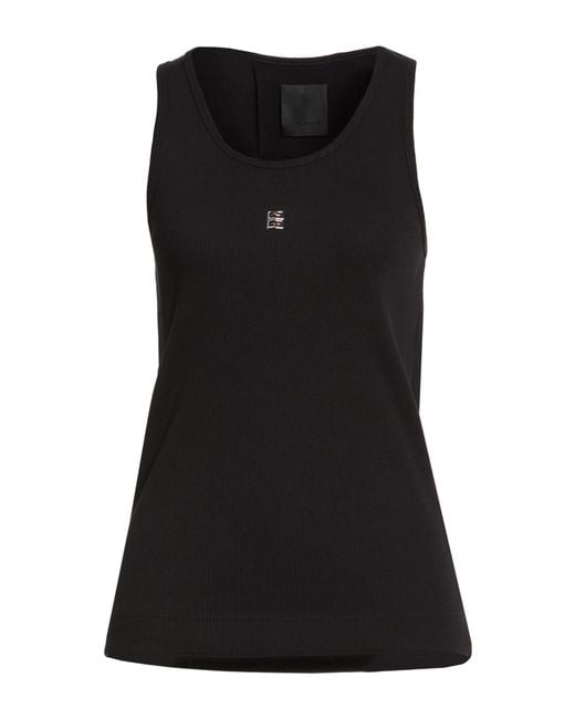 Givenchy Black Tank Tops