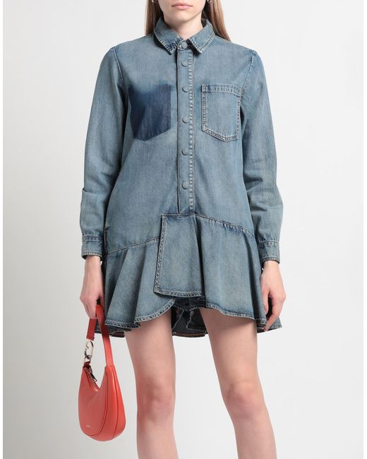 RED Valentino Blue Playsuit
