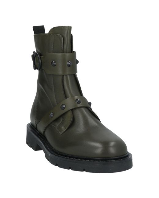Carmens Green Ankle Boots