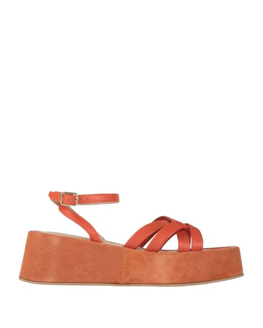 Janet & Janet Red Sandals