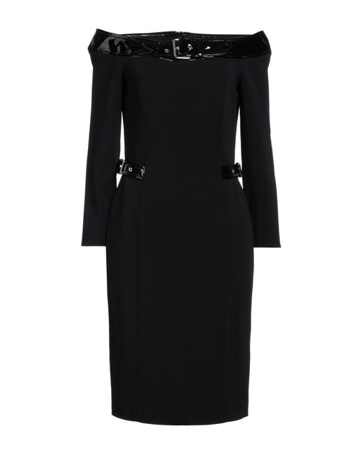 Moschino Black Mini Dress