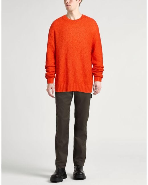 Jil Sander Orange Jumper for men
