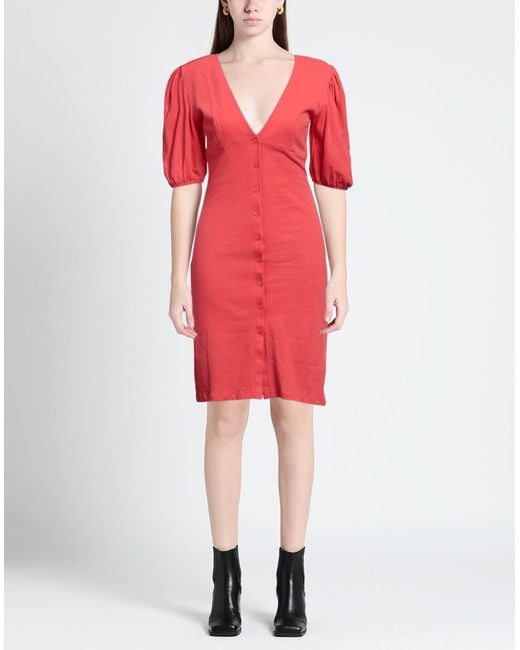 Ba&sh Red Mini Dress