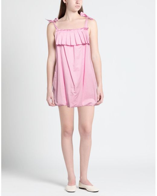 Hanita Pink Mini Dress