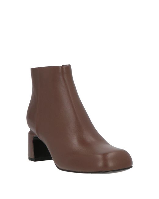 Jeannot Brown Stiefelette