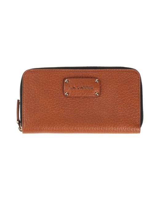 La Carrie Brown Wallets