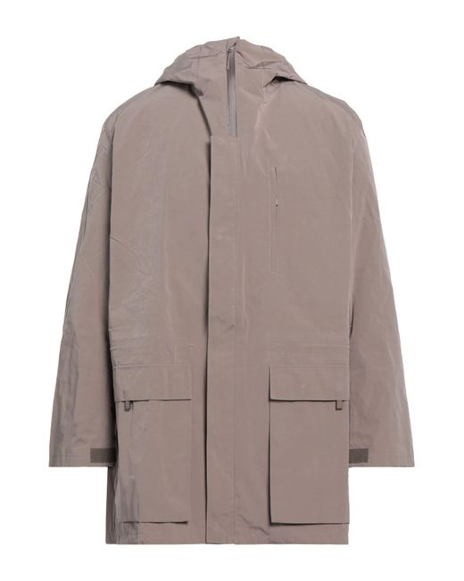 Y-3 Brown Overcoat & Trench Coat for men