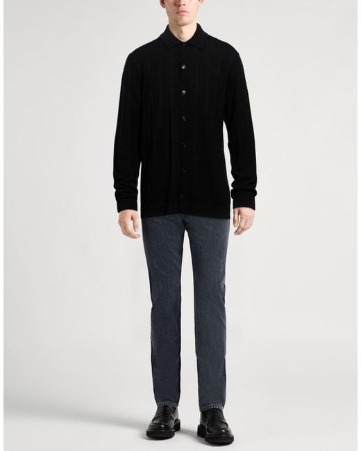 Roberto Collina Black Cardigans for men