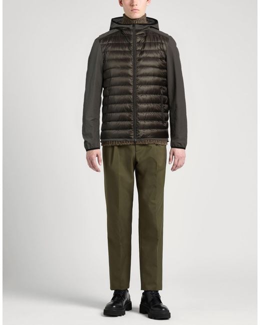 Herno Black Puffer Polyamide, Polyester for men