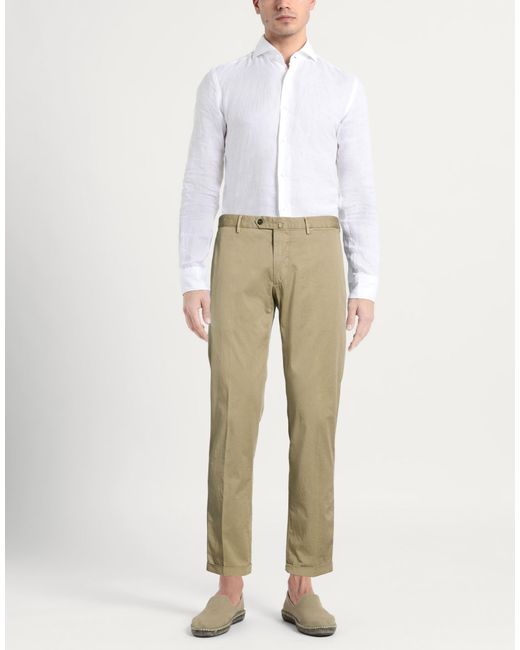 Santaniello Natural Pants Cotton, Elastane for men
