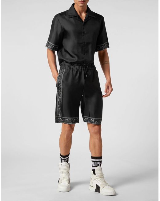 Philipp Plein Shorts & Bermudashorts in Black für Herren