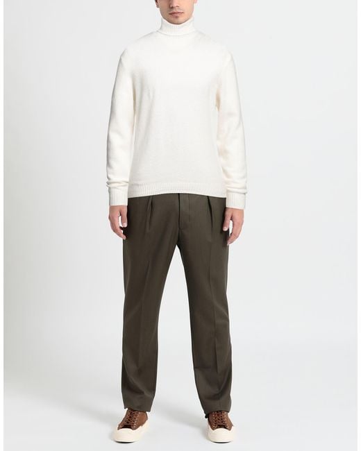 FILIPPO DE LAURENTIIS White Turtleneck for men