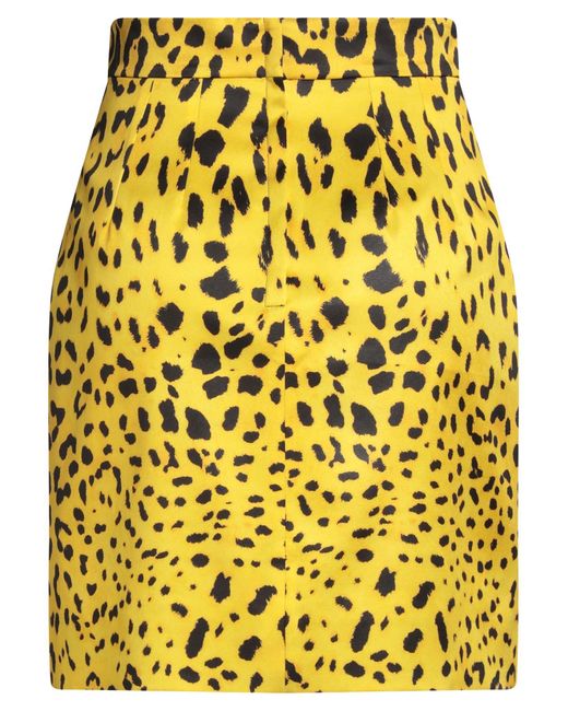 Dolce & Gabbana Yellow Minirock