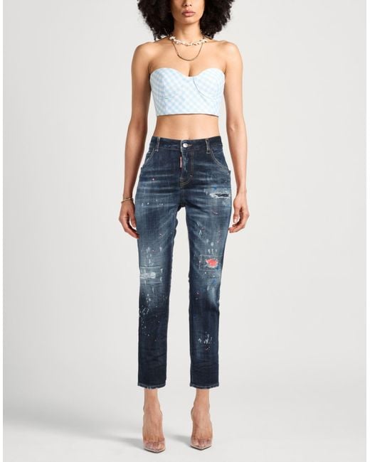 DSquared² Blue Jeans Cotton, Elastane
