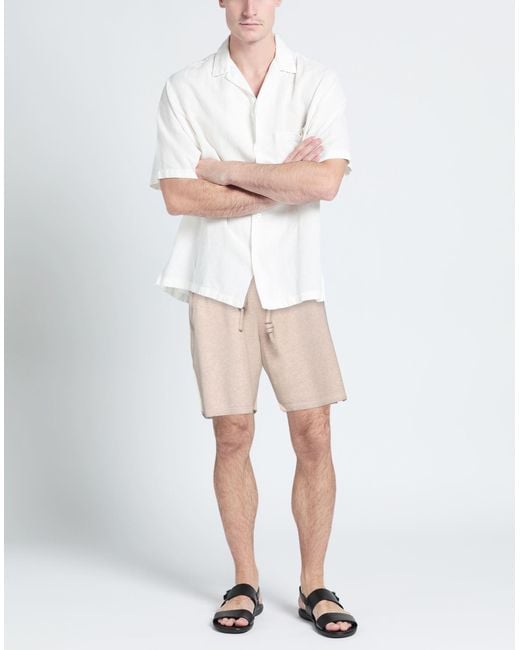 Off-White c/o Virgil Abloh Natural Shorts & Bermuda Shorts for men