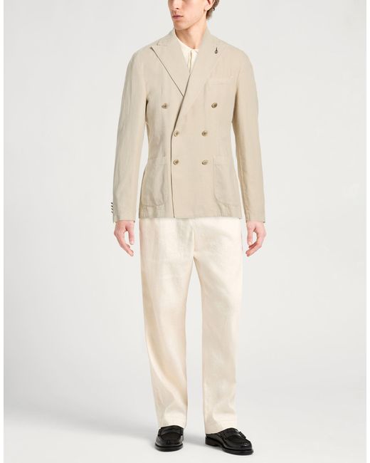 Paoloni Natural Blazers for men