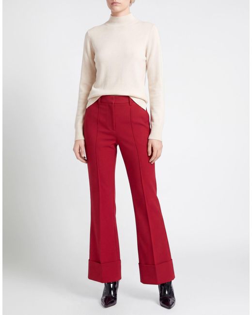 Ottod'Ame Red Pants Polyester