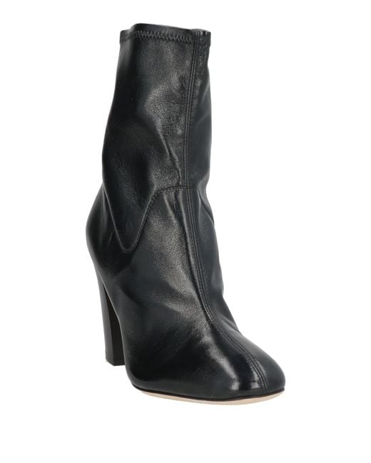Pollini Black Ankle Boots