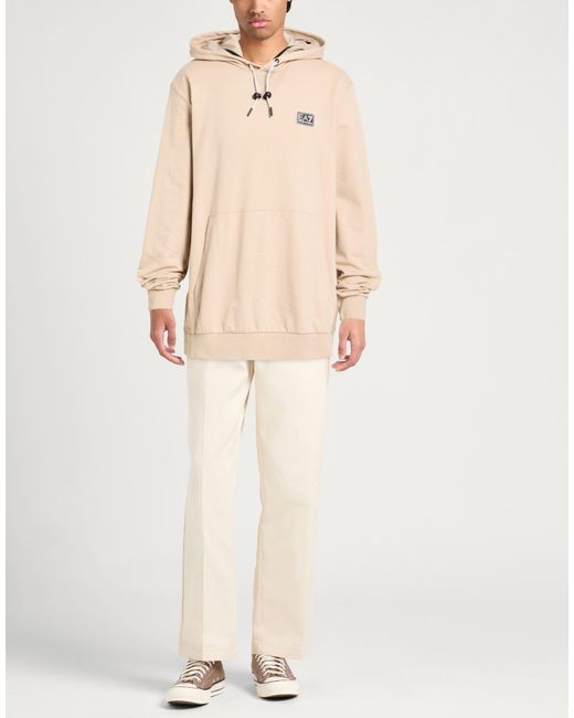 Sudadera EA7 de hombre de color Natural