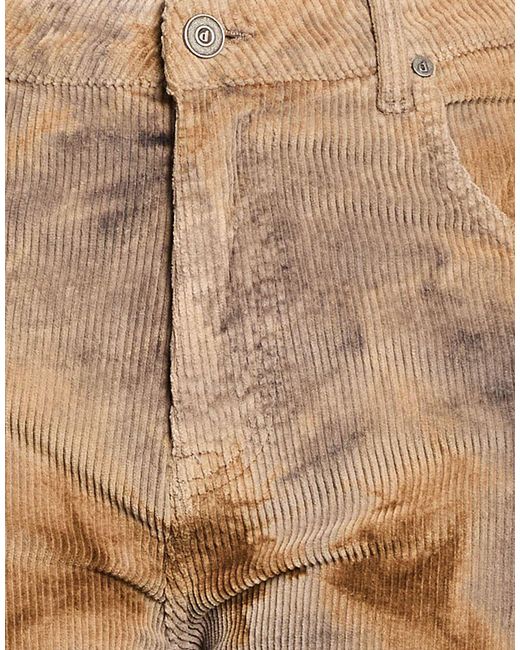 Dixie Natural Camel Pants Cotton, Elastane