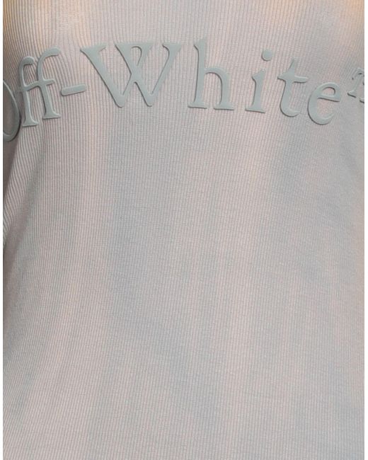 Off-White c/o Virgil Abloh Gray Mini-Kleid