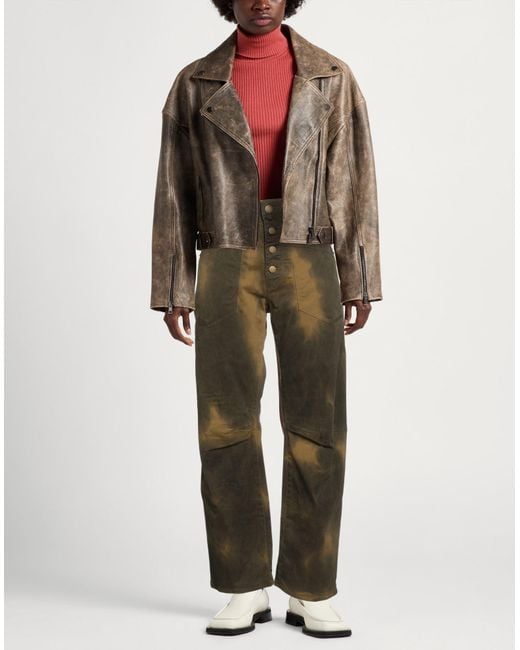 Pantalon High en coloris Green