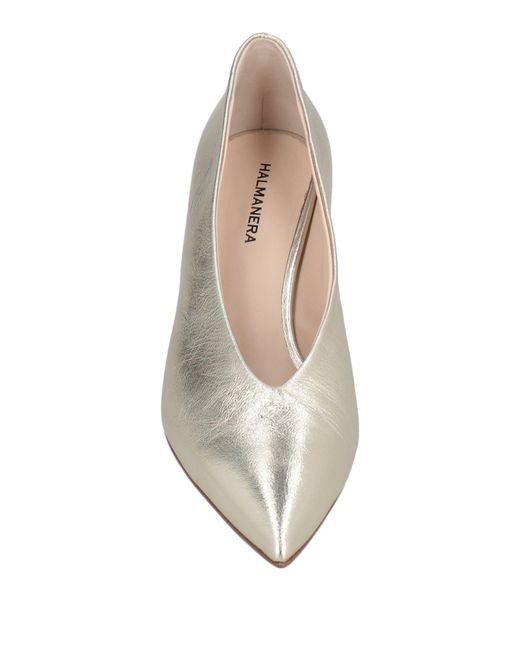 Halmanera White Pumps Leather