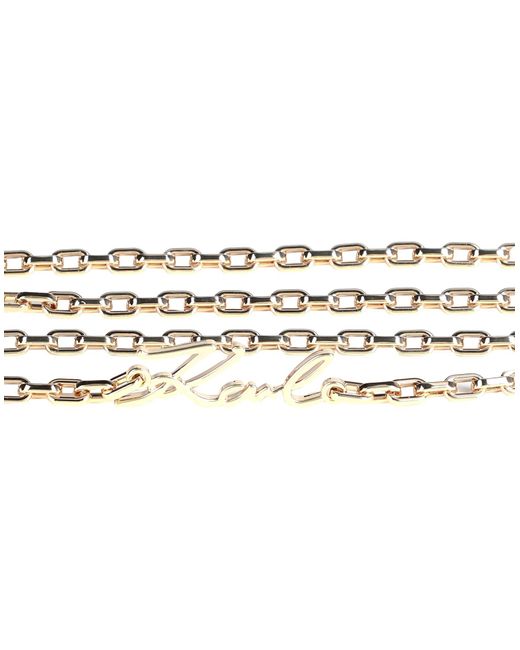 Karl Lagerfeld White Belt