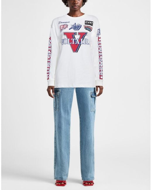 Zadig & Voltaire White T-Shirt Cotton