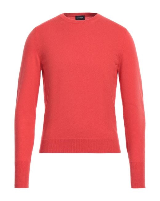 Pullover Drumohr de hombre de color Red