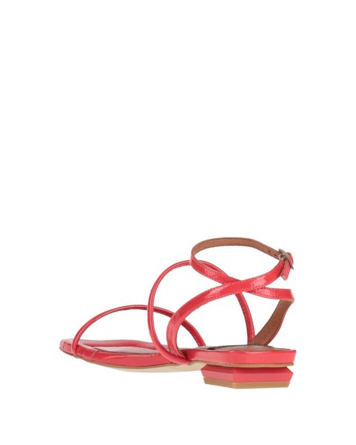 Angel Alarcon Red Sandals