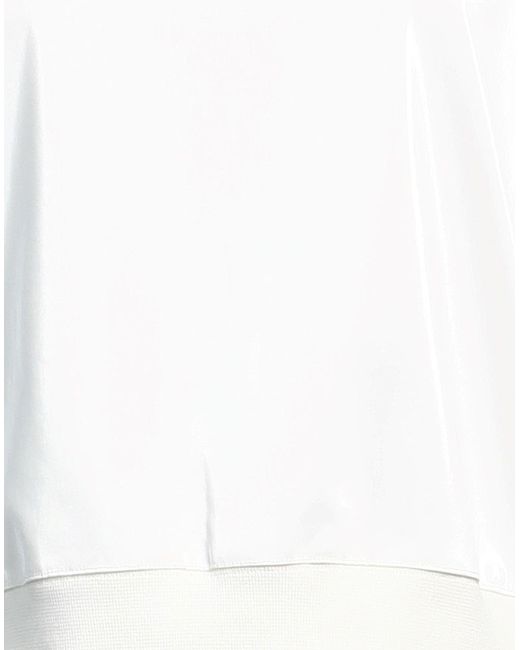 Rick Owens White Top Cotton, Polyurethane, Elastane