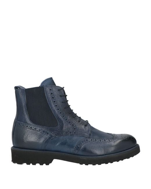 Marechiaro 1962 Blue Ankle Boots Leather for men