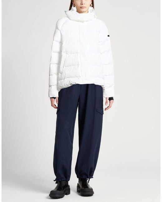EA7 White Puffer