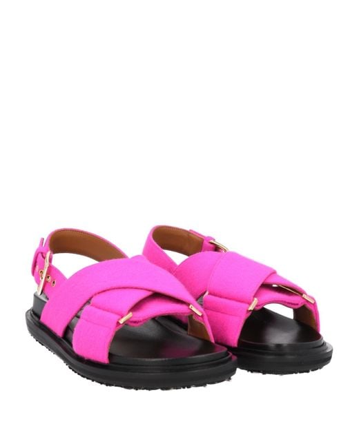 Marni Pink Sandals