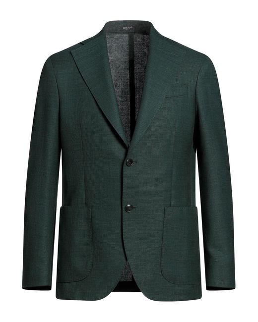 BRERAS Milano Green Blazer for men