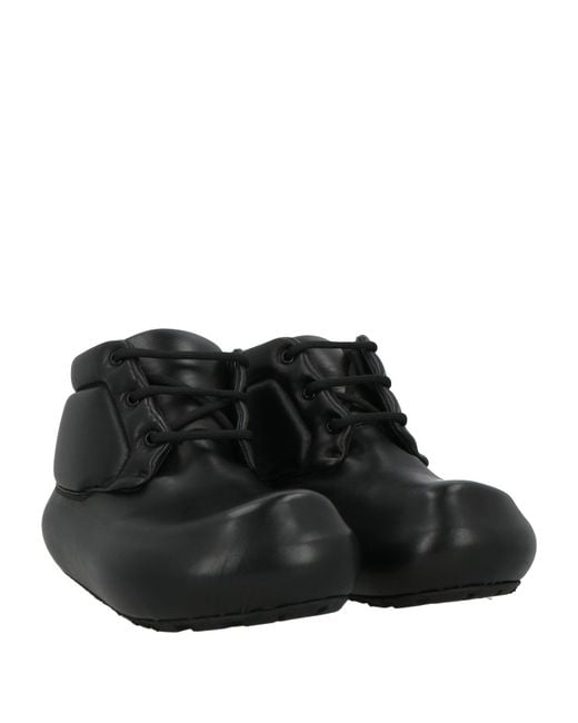 Jil Sander Black Ankle Boots