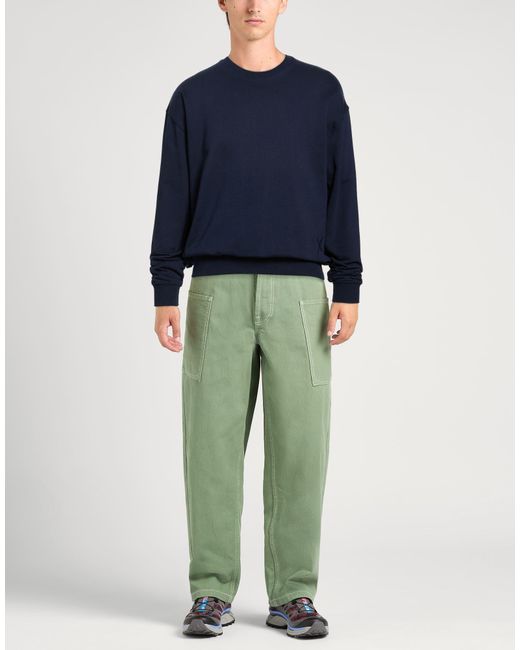 X COLLECTION ANTWERP Blue Midnight Sweatshirt Organic Cotton for men