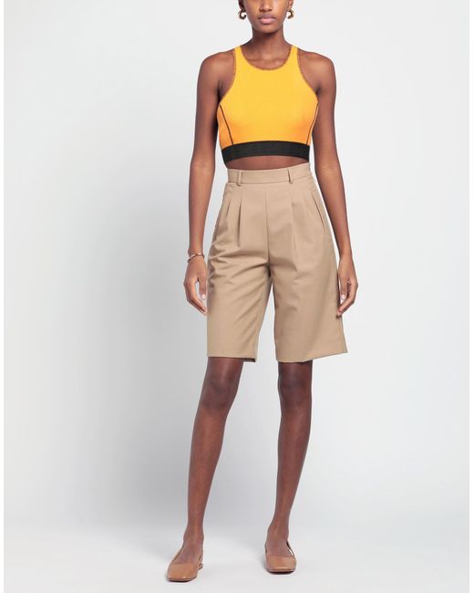 Top McQ Alexander McQueen en coloris Yellow