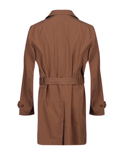 Zegna Brown Overcoat & Trench Coat for men