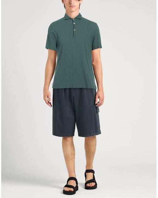 Boglioli Green Polo Shirt for men