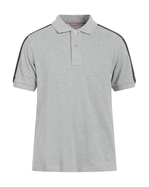 Parajumpers Gray Polo Shirt for men