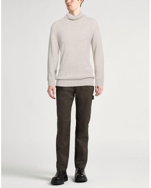 Boglioli White Turtleneck for men