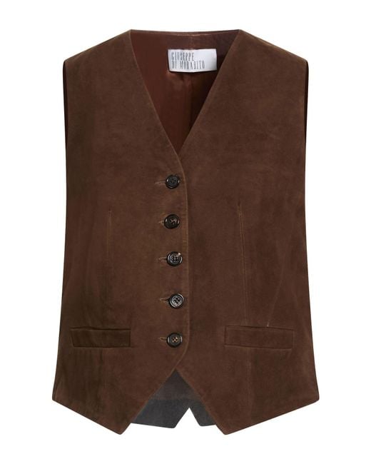GIUSEPPE DI MORABITO Brown Waistcoat