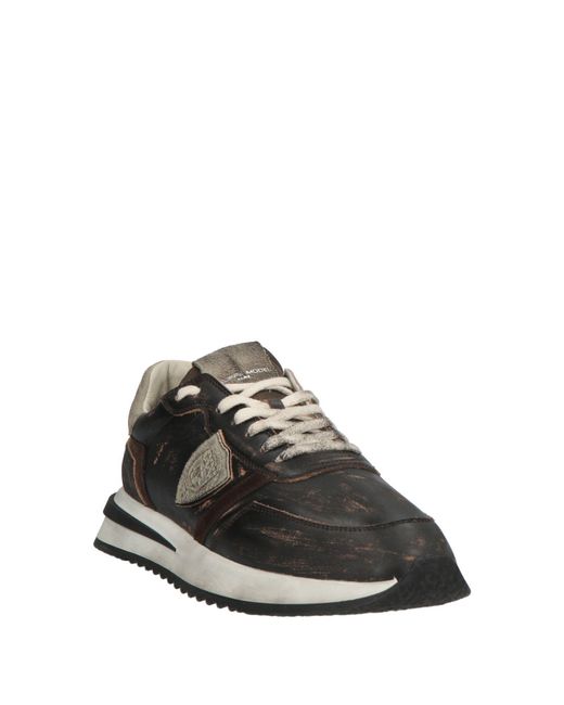Philippe Model Black Trainers for men